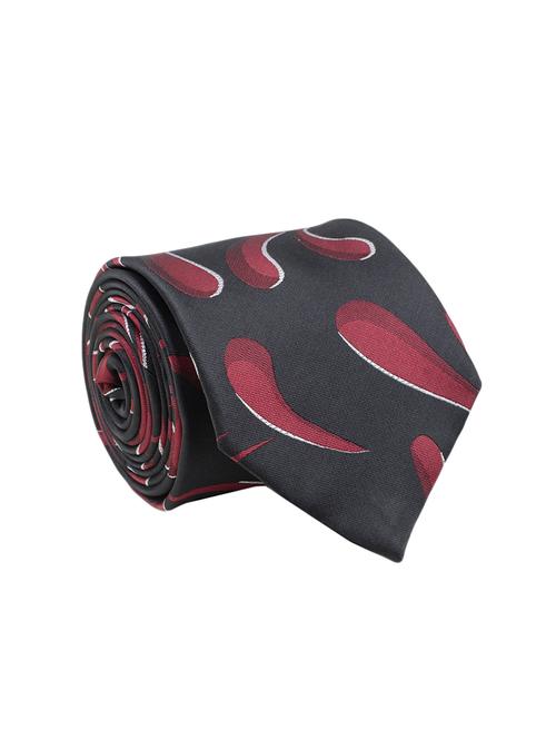 black micro fibre tie - 14531194 - Very Small Image - 1