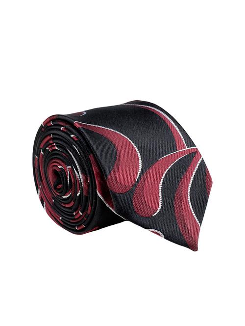 black micro fibre tie - 14531205 - Very Small Image - 1