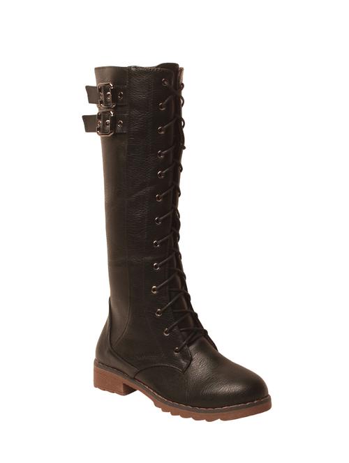 black knee length boot - 14533149 - Very Small Image - 1