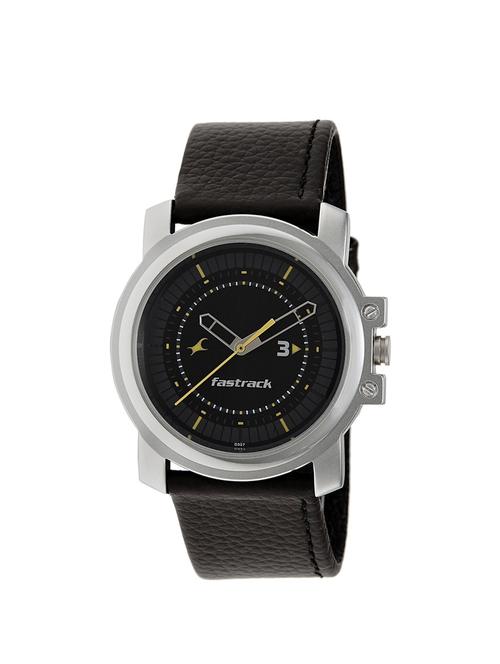 Fastrack Silver Watch For Men - 3039sl02 - 14537813 - Very Small Image - 1