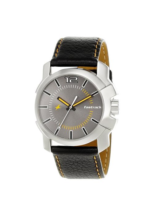 fastrack silver dial watch for men - 3097sl01 - 14537821 - Very Small Image - 1
