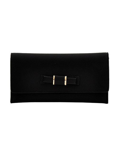 black leatherette wallet - 14537863 - Very Small Image - 1
