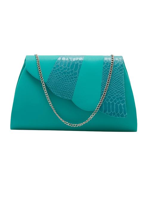 green leather regular clutch - 14539944 - Very Small Image - 1