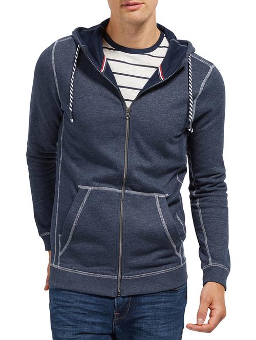 blue cotton sweatshirt - 14541322 - Very Small Image - 1