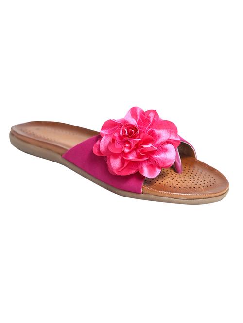 pink  toe separator sandal - 14542732 - Very Small Image - 1