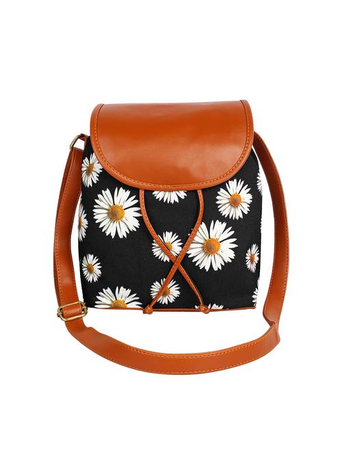black canvas sling bag - 14543190 - Very Small Image - 1