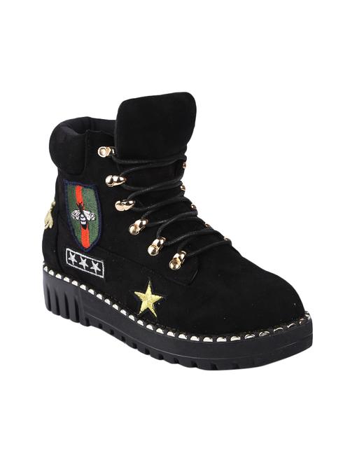 black ankle length  boot - 14543824 - Very Small Image - 1