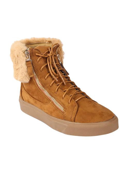 brown ankle  length  boot - 14543833 - Very Small Image - 1