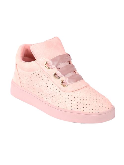 pink lace-up sneaker - 14543842 - Very Small Image - 1