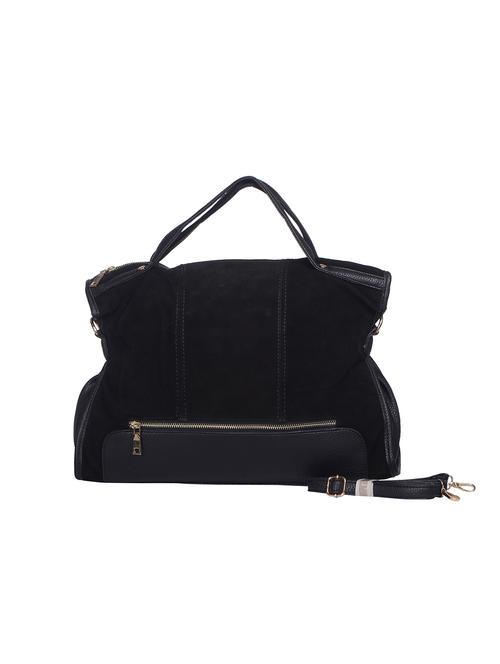black leatherette (pu) handbag - 14543897 - Very Small Image - 1