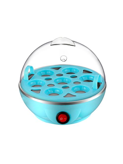kawachi mini electric egg cooker egg boiler-blue - 14546348 - Very Small Image - 1