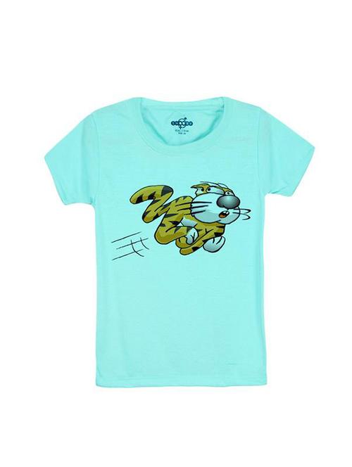 blue cotton t-shirt - 14546686 - Very Small Image - 1