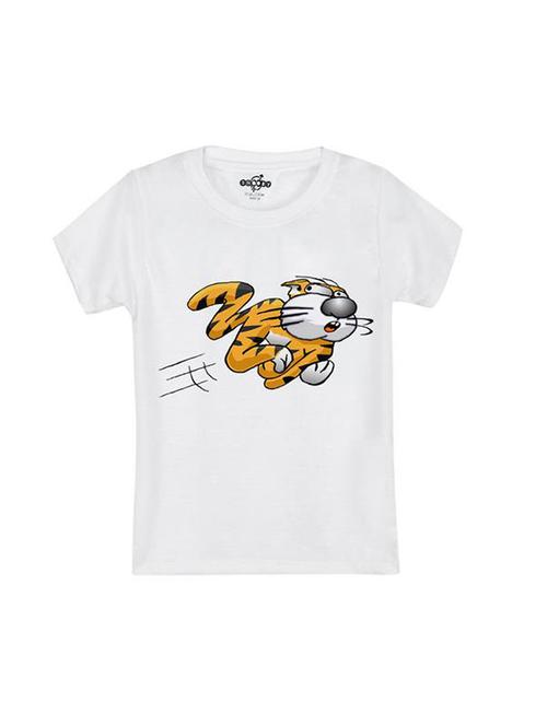 crew neck quirky print t-shirt - 14546690 - Very Small Image - 1