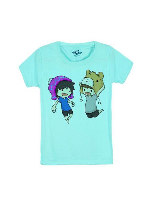 blue cotton t-shirt - 14546816 - Very Small Image - 1