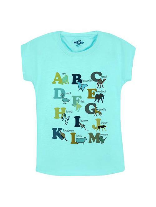 blue cotton tee - 14547019 - Very Small Image - 1