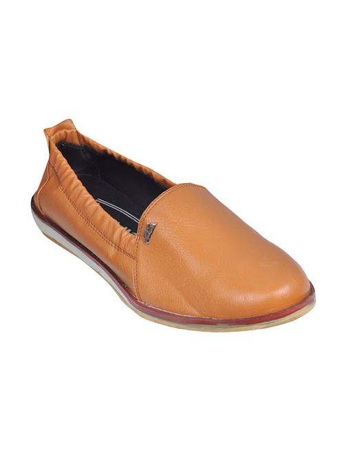 tan leatherette casual slipon - 14552306 - Very Small Image - 1