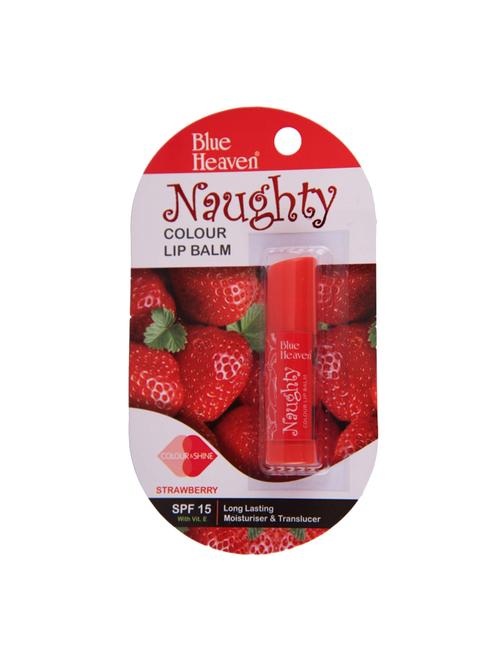naughty color lip balm (strawberry) - 14552681 - Very Small Image - 1