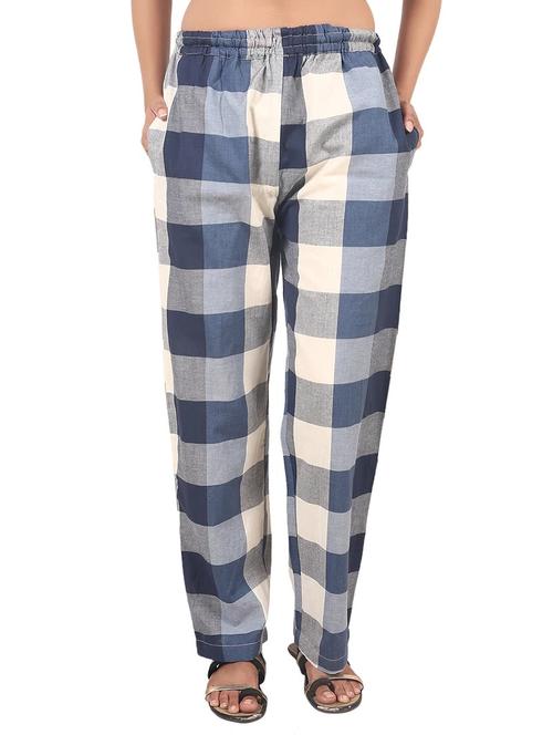 high rise checkered pajama - 14553498 - Very Small Image - 1