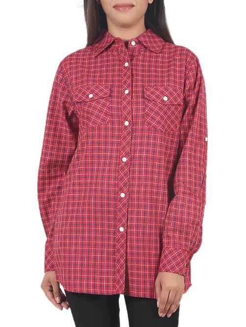 red checkered shirt - 14553504 - Very Small Image - 1