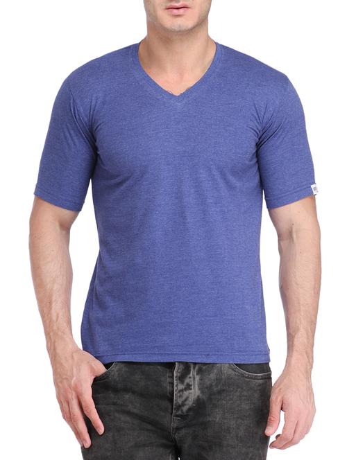 blue cotton t-shirt - 14554169 - Very Small Image - 1