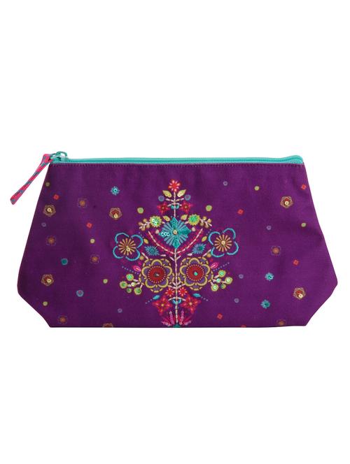 purple canvas regular pouch - 14560176 - Very Small Image - 1