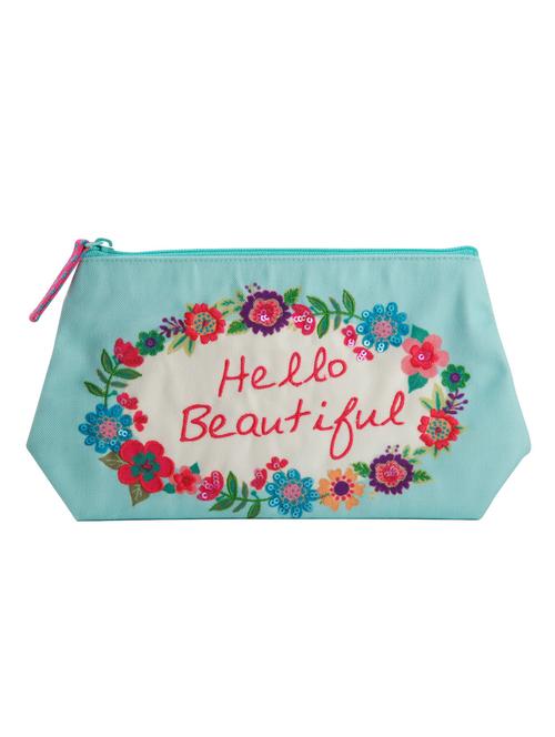 blue canvas regular pouch - 14560177 - Very Small Image - 1