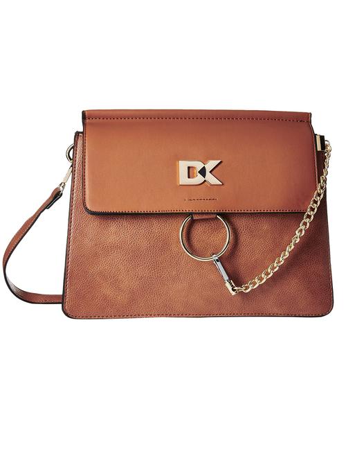 tan leatherette regular sling bag - 14560712 - Very Small Image - 1