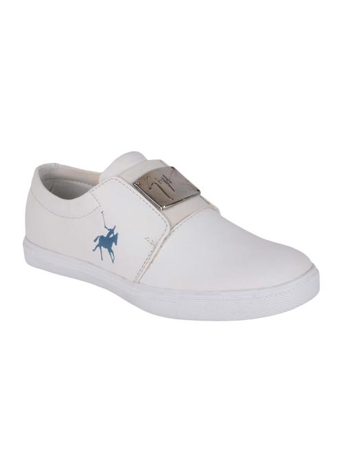 white leatherette slipon - 14561784 - Very Small Image - 1