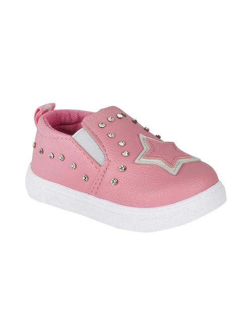 pink leatherette slip on sneaker - 14564214 - Very Small Image - 1
