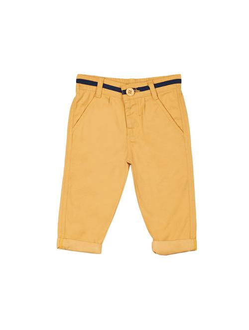 yellow cotton plain jean - 14564224 - Very Small Image - 1