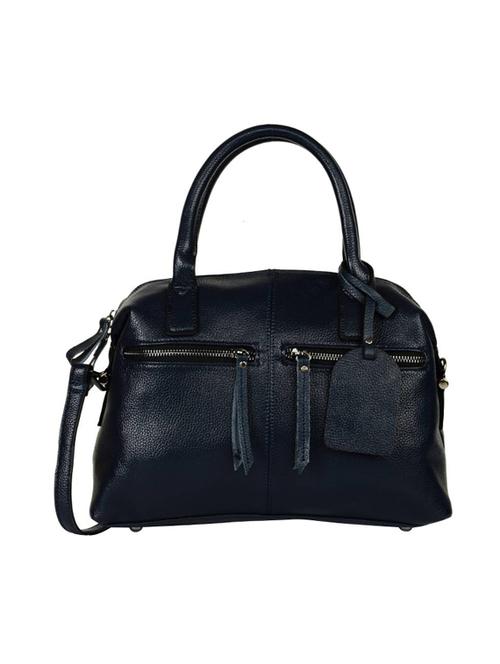 blue leatherette handbag - 14566533 - Very Small Image - 1