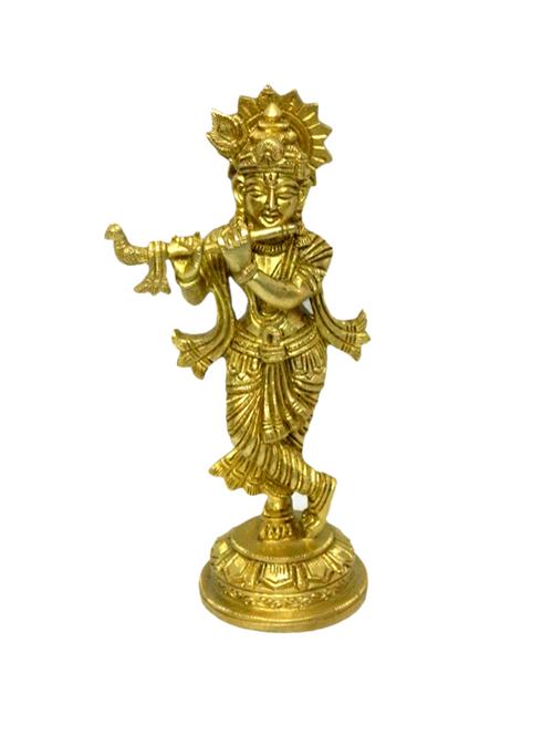 decorative god standing krishna handicrafts product - 14569965 - Very Small Image - 1
