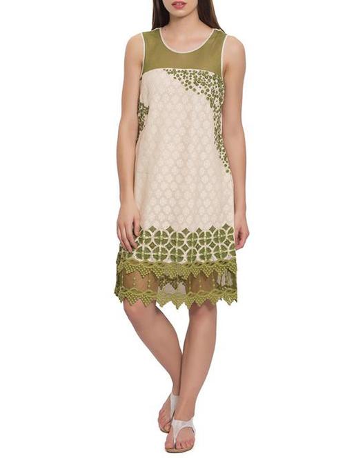 multi colored cotton shift dress - 14571242 - Very Small Image - 1