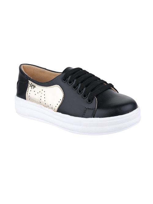 black resin laceup sneakers - 14574675 - Very Small Image - 1