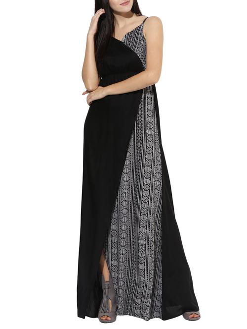 high-slit wrap dress - 14576335 - Very Small Image - 1