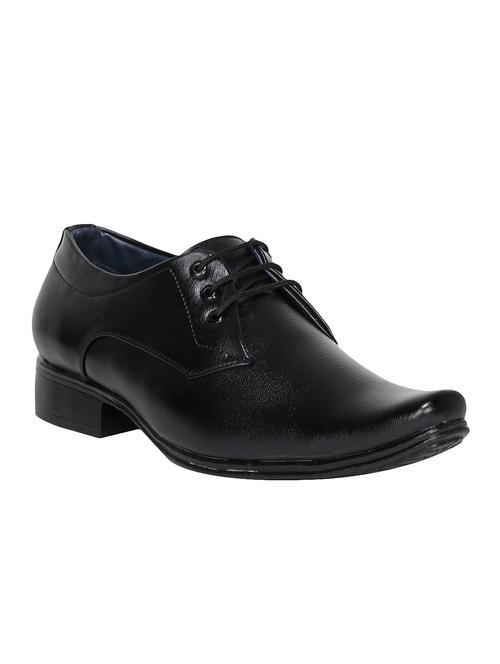 black leather formal derby - 14580038 - Very Small Image - 1