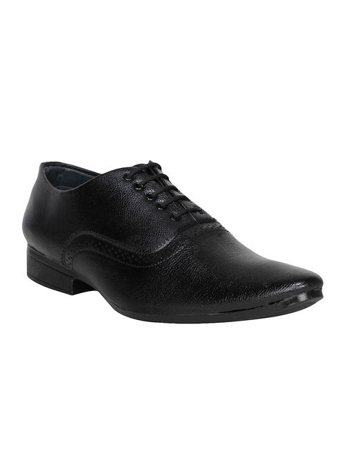 black leather formal oxford - 14580050 - Very Small Image - 1