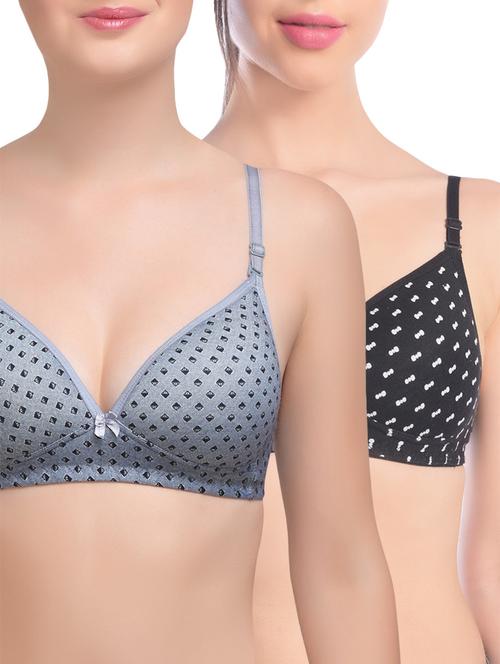 set of 2 multi colored bras - 14580092 - Very Small Image - 1