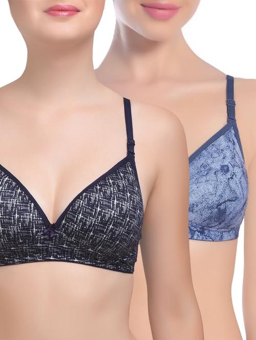 set of 2 multi colored bras - 14580133 - Very Small Image - 1