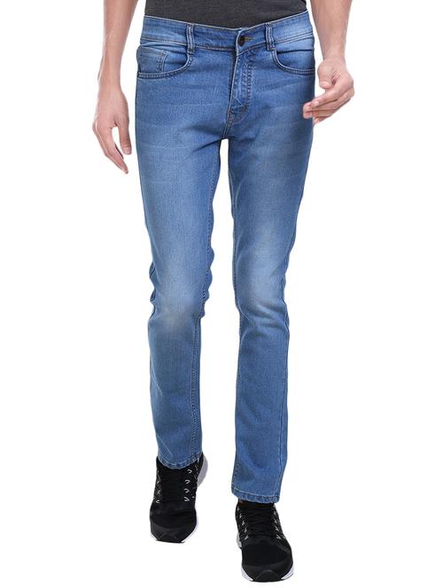 mens slim fit plain jeans - 14580321 - Very Small Image - 1