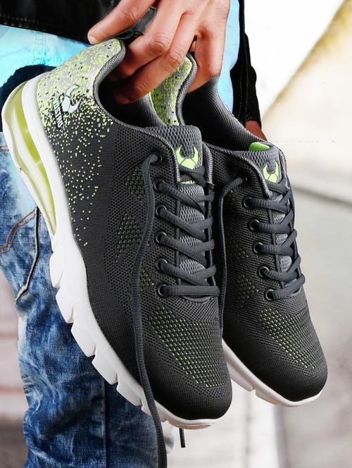 grey fabric sport shoe - 14582232 - Very Small Image - 1