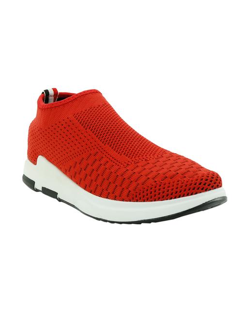 red fabric slip on sport shoe - 14582238 - Very Small Image - 1