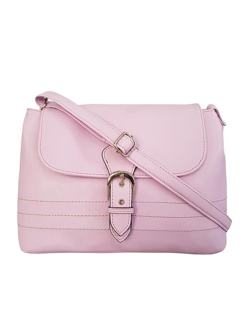 purple leatherette  regular sling bag - 14585438 - Very Small Image - 1