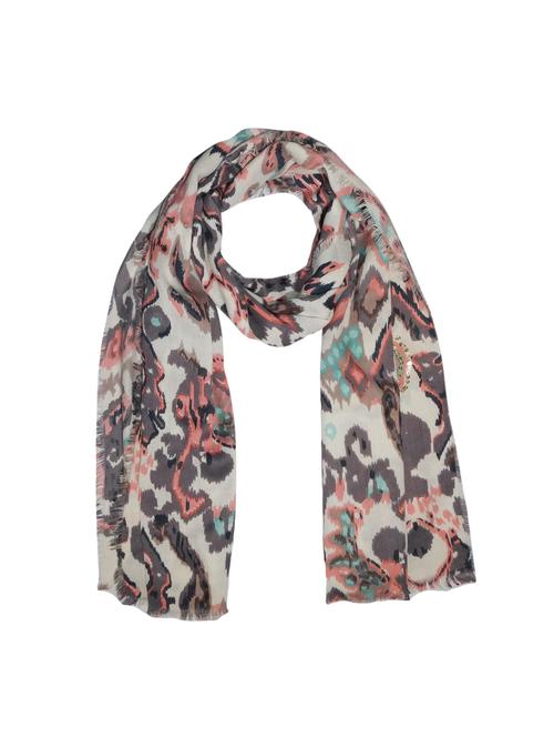 multi colored printed stole - 14586592 - Very Small Image - 1