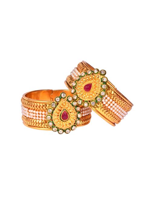 gold brass bangle - 14586784 - Very Small Image - 1
