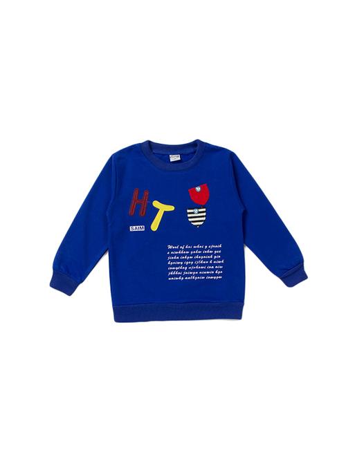 blue wool sweatshirt - 14589210 - Very Small Image - 1