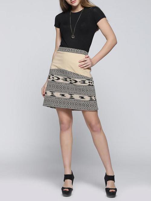 multi colored rayon pencil  skirts - 14589955 - Very Small Image - 1