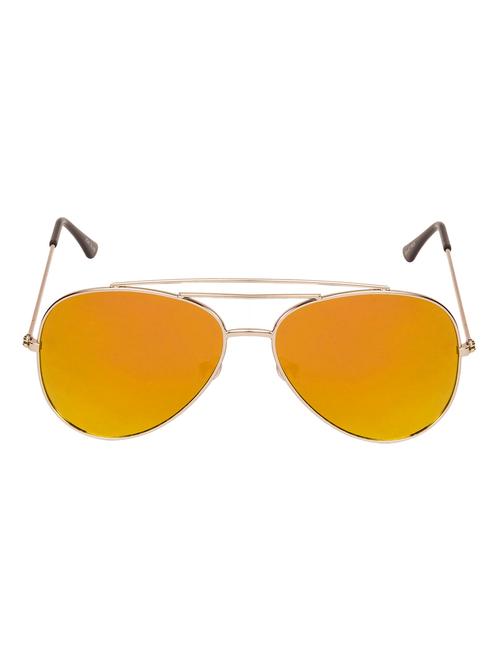 arzonai ultimate orange aviator shape uv protected sunglasses for men & women (ma-904-s10) - 14590020 - Very Small Image - 1
