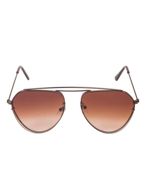 arzonai boxy brown aviator shape uv protected sunglasses for men & women (ma-3333-s5) - 14590041 - Very Small Image - 1