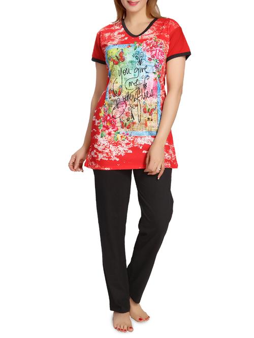 multicolored pyjama set nightwear set - 14593889 - Very Small Image - 1